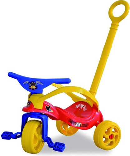 Triciclo Motoca Infantil Velotrol Mickey Xalingo