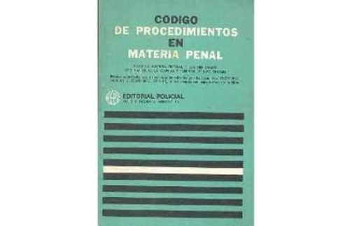 Codigo De Procedimientos En Materia Penal Ed. Policial 