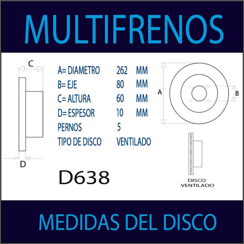 Pack Discos Y Balatas Mitsubishi Lancer 2009 D638 Fh886gtx