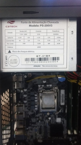 Computador Intel Core I3 3.2ghz, 4 Gb Ram, 500 Gb Hd, Dvdrw