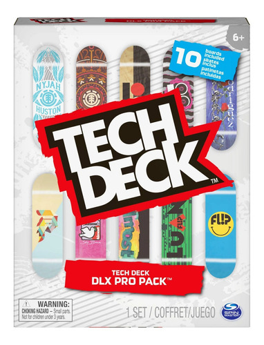 Tech Deck Dlx Pro 10-pack Fingerboards