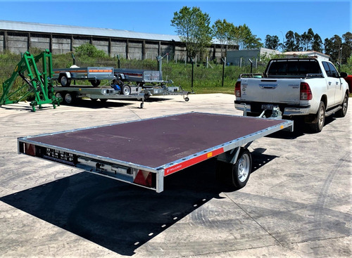 Trailer Temared Carplataform 3.20 X 2.10 - 1500 Kg C/ Frenos
