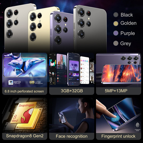 Smartphone Gamakoo G24 Ultra 3gb+32gb Dualsim Libre 6.8 Android 10