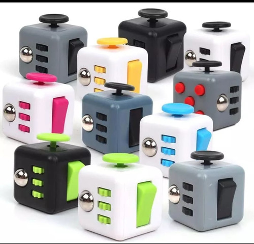 Juego Fidget Cube Entretenimiento Anti Estrés 