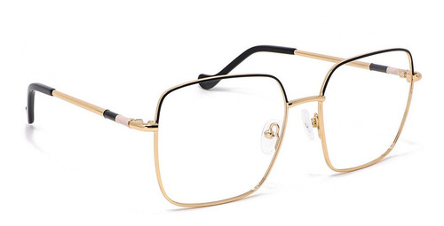 Imagen 3 de 5 de Lentes Oftálmicos Mujer Armazón Metal Oro Dorothy Gaynor