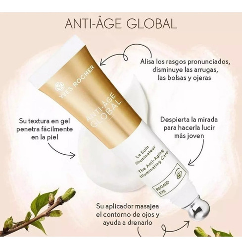 Yves Rocher Anti Age Global Contorno De Ojos Rejuvenecedor
