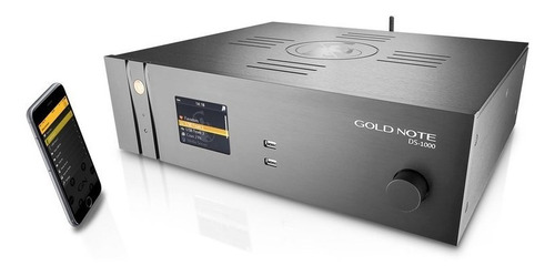Imagen 1 de 4 de Reproductor De Audio En Red  Dac  Streamer Gold Note Ds1000