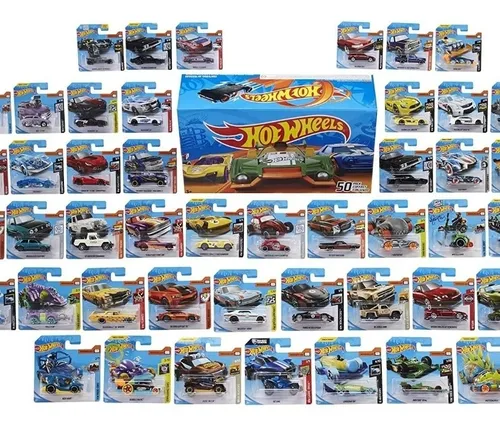 Hot Wheels Paquete de 10 automóviles (los estilos pueden variar)