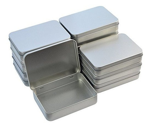 Wobe 12pcs Metal Rectangular Vaciado Caja De Estantes N9qhv