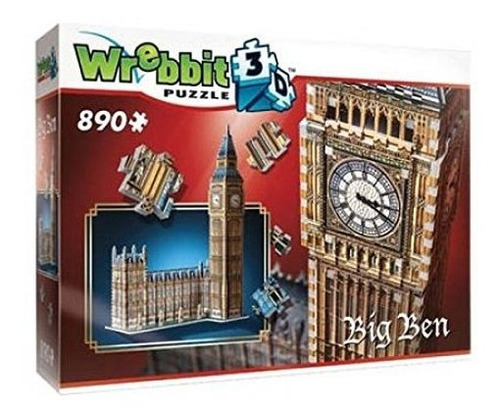 Puzzle 3d Big Ben Wrebbit (890 Piezas)