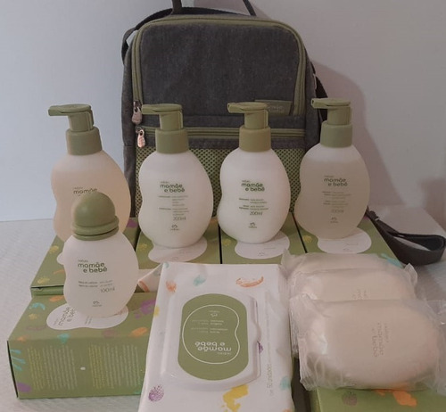 Kit Mamae E Bebe Natura Completo Com Bolsa Parcelamento Sem Juros Kit Mamae E Bebe Natura Completo Com Bolsa Parcelamento Sem Juros