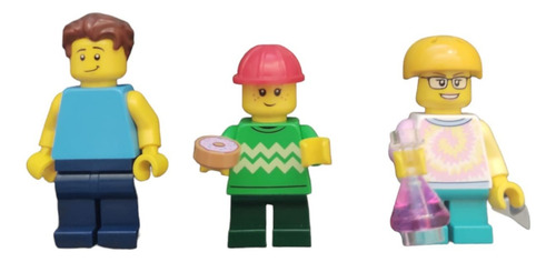 Lego Minifiguras Set 3 Pzas Coleccionables