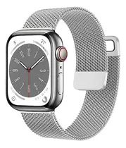 Comprar Correa Metal Magnética Para Apple Watch 3\u002F4\u002F5\u002F6\u002F7\u002F8\u002Fse\u002Fultra