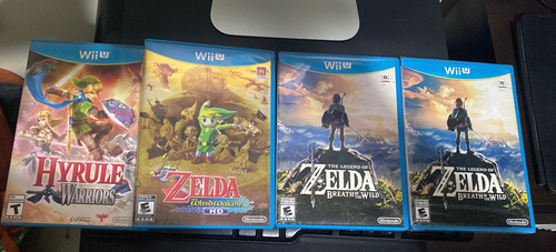 The Legend Of Zelda Wii U Colección,envío Gratis.