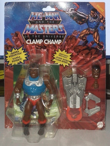 He-man - Masters Of The Universe - Clamp Champ - Motu Mattel