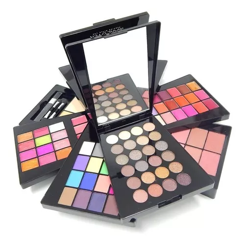 Set Maquillaje Maletin Makeover Sombras Rubor Labial Fms-04