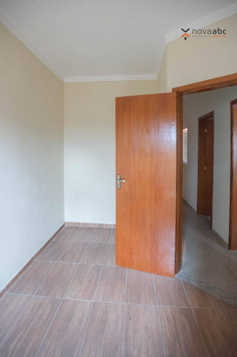 Apartamento Com 2 Dormitórios À Venda, 49 M² Por R$ 260.000,00 - Vila Camilópolis - Santo André/sp - Ap0968