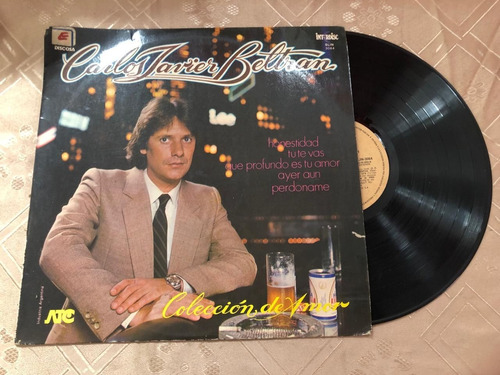 Disco Vinilo Carlos Javier Beltran - Colección De Amor Lp 