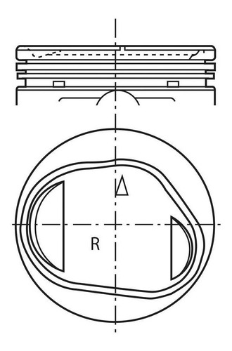 Piston Chrysler 3.0 Caravan Voyager, Spirit, Shadow, Stealth