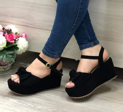 Zapatos Dama Tacones Plataforta Talla 35