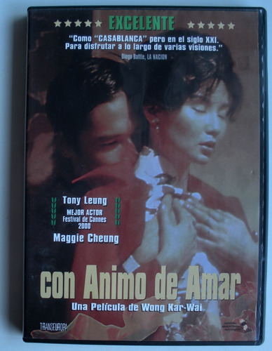 Dvd - Con Animo De Amar - Wong Kar Wai