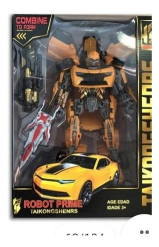 Robot Transformers Bumblebee Carro Juguete Niños Env Inmedia