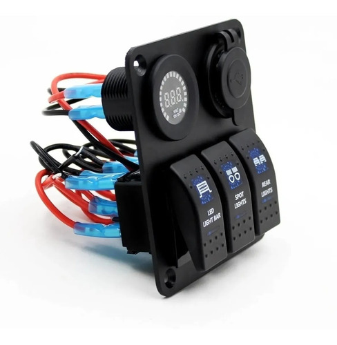 Botoneras Switch Usb Barras Led Compatible Jeep Ram Can Am