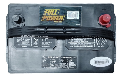 Acumulador Full Power 12v 600 Amp Bateria Modelo Fp-24-600