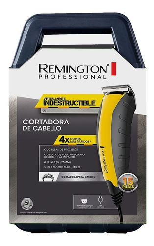 Imagen 6 de 7 de Recortador Remington Indestructible Hc5850 Amarillo