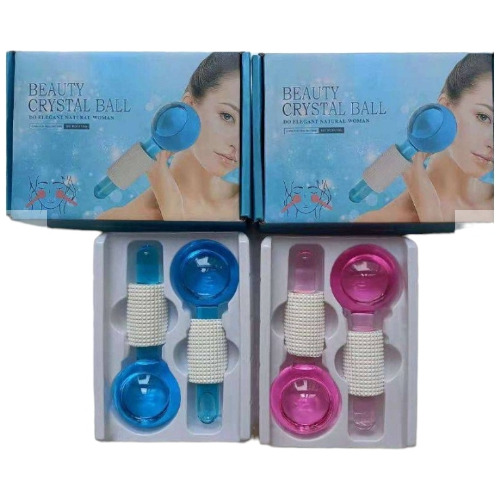 Bolas De Cristal Para Masaje Y Reafirmacion Facial.