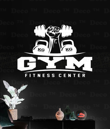 Vinilo Decorativo Gym Center