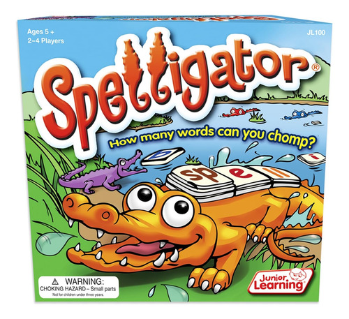 Juego De Construcción De Palabras Spelligator De Aprendizaje
