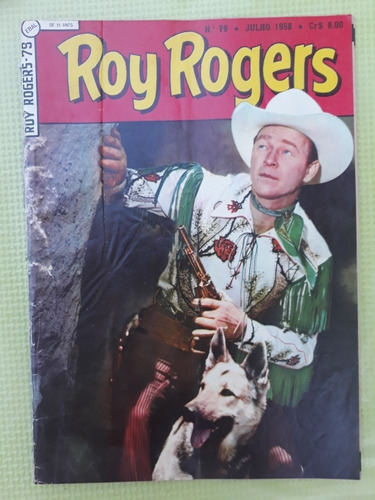 Comic Roy Rogers/ N°79/ Año: 1958/idioma: Portugues.