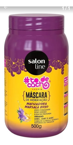 Mascara Matizadora Marsala Salon Line 500 Mg
