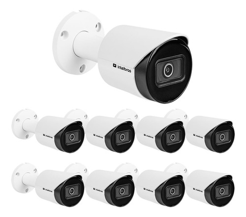 Kit 9 Câmera Ip 2 Megas Starlight Vip 3230 B Sl G3 Intelbras