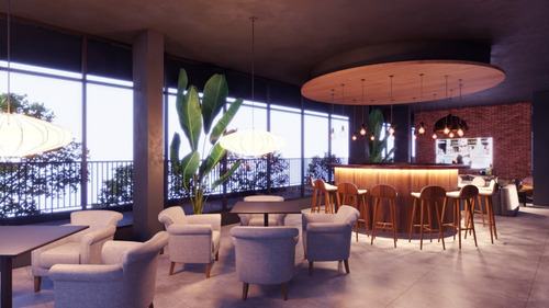 Depto 2d2b Nuevo, Edificio Multifamily. Metro Santa Ana