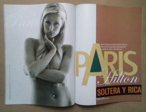Paris Hilton. Fhm México. 2004-2006. 2 X (Usado)