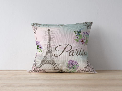 Almohadon 33*33  Paris 1 Lote X 10