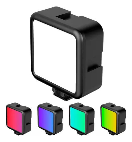 Estabilizador P/ Celular Tripode Con Luz Led Rgb Y Microfono