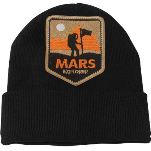 Parche Para Ropa Patchpros Mxnsf-002-1 Color Naranja/negro/beige Explorador Estampado 2 U
