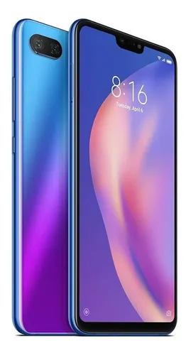 Xiaomi Mi 8 Lite Dual SIM 64 GB aurora blue 4 GB RAM