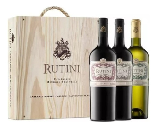 Rutini Colección Mix Estuche X 3 Cs Mb, Mb Y Sauv Bl - Envío