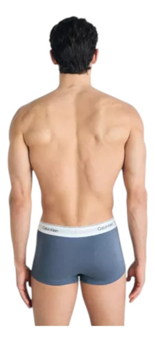 Boxer Trunk Calvin Klein De Algodón 3 Pack - Original