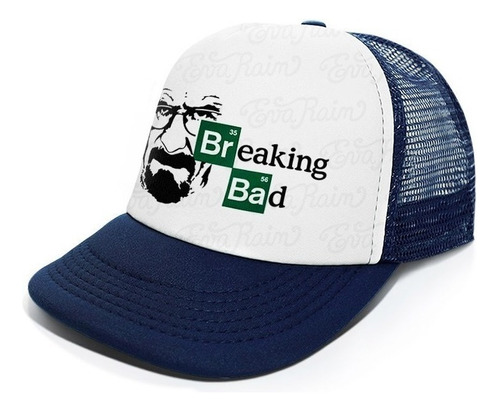 Gorra Trucker Breaking Bad Serie Tv #varioscolores New Caps