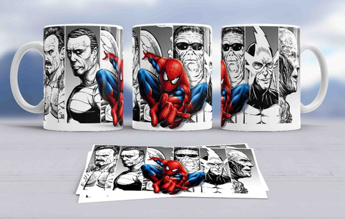 Caneca Super Heróis  Marvel - Homem Aranha