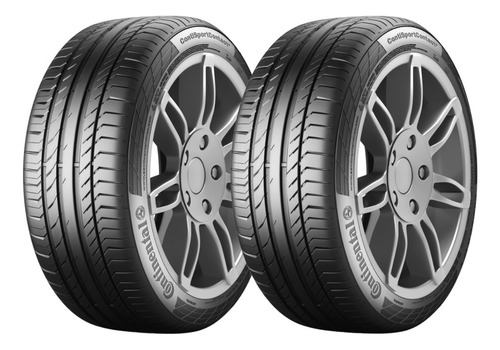 Kit 2 Pneu 225/45r17 Contisportcontact 5 Continental Aro R17