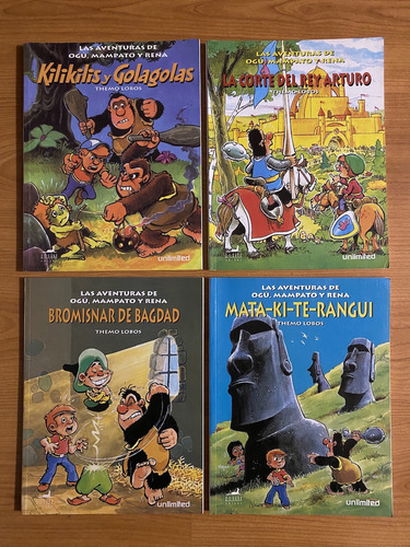 Pack Las Aventuras De Mampato Tomos Dobles (4 Libros)