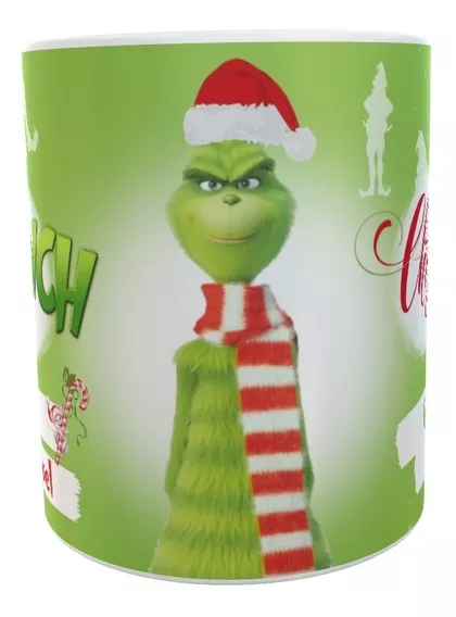 Taza Navidad Grinch- Con Nombres