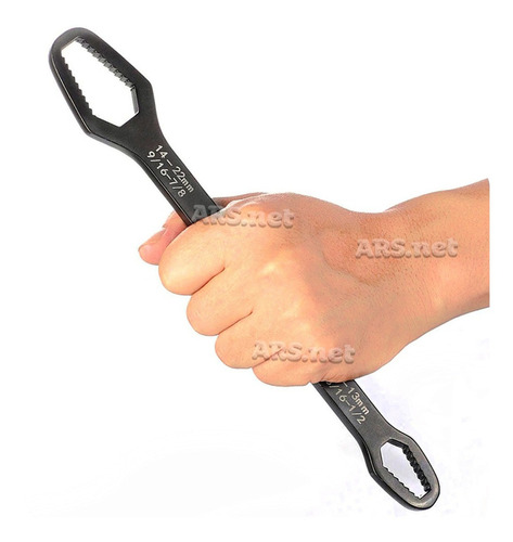 Chave Boca Fixa Aço Universal 8 A 22mm Cabeça Dupla Torx
