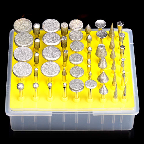 Oudtinx 50 Piezas Cabezal De Molienda Con Revestimiento D...